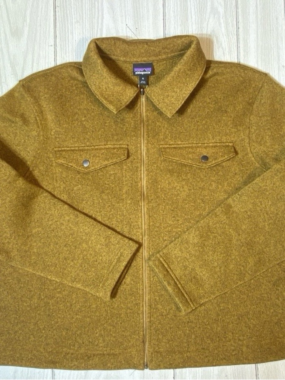 NWT Patagonia Women's Better Sweater Zippered Chore Jacket Raptor Browns M 26115